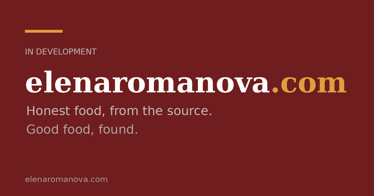 Link preview image for elenaromanova.com